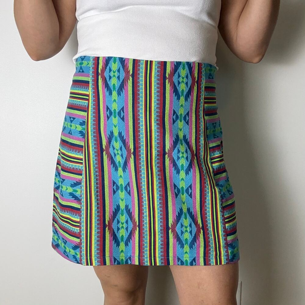 81 pound custom plus vibrant mini skirt size 2X